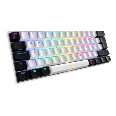 SHARKOON-TASTIERA-GAMING-MECCANICA-SKILLER-SGK50-S4-SWITCH-KAILH-RED,-LAYOUT-ITA,-BIANCO